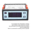 2X STC-200 Digital Thermostat Temperature Controller Microcomputer Refrigeration Heating Controller AC220V. 