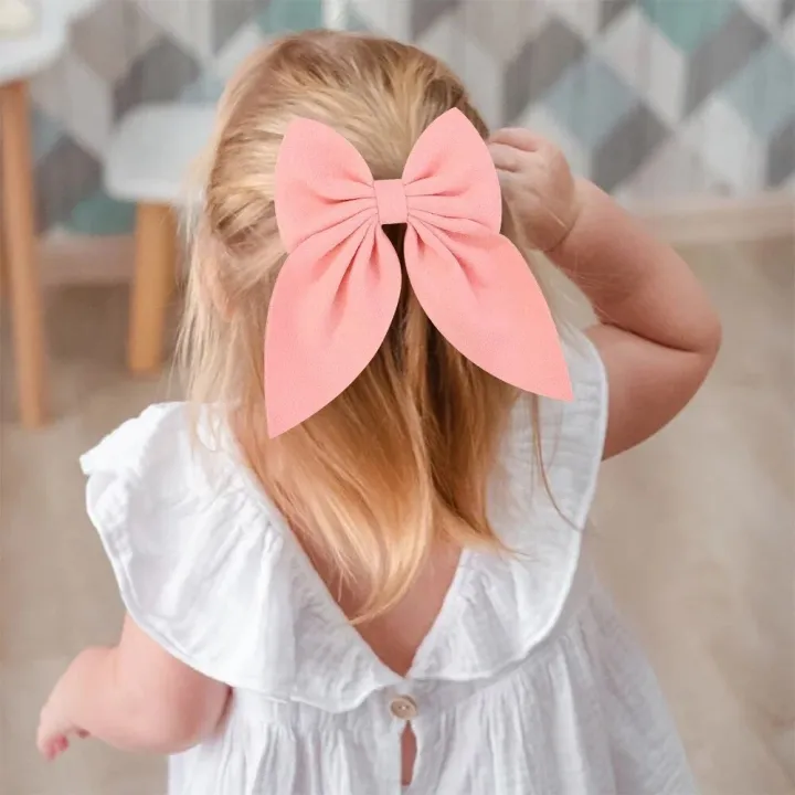 Pink%20Cheer%20Bow%20Hair%20Clips%20for%20Gilrs%20Sweet%20Big%20Bowknot%20Hairpins%20Ribbon%20Batterfly%20Barrettes%20Duck%20Bill%20Clip%20Baby%20Hair%20Accessories%20-%20Image%202