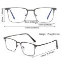 Glasses Clips Magnetic Glasses Metal Polarized with Magnet Clip On Sunglasses Lenses Anti-Blue Light Glasses 3 In 1 Glasses. 