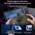 Tablet Cooler Fast Cooling Tablet Radiator Magnetic/Clip On Semiconductor Radiator Video Streaming Fan Temperature Display Radiator.