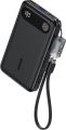 Anker A1257 Power Bank, 10,000mAh Portable Charger with Built-in USB-C Cable and Lanyard, 22.5W Max Output with 2 USB-C and 1 USB-A Port, Battery Pack for iPhone 15/14, Galaxy S23, iPad, AirPods. 