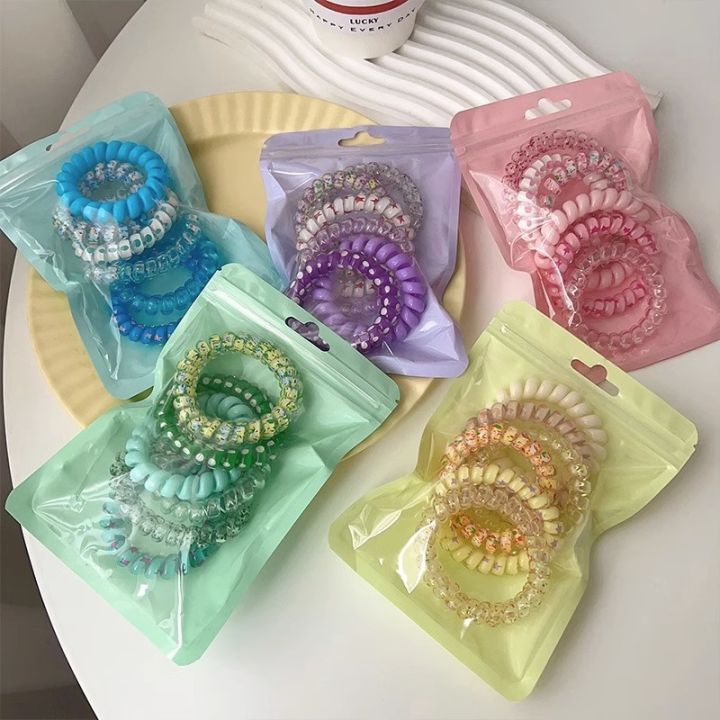 Korean%20Frosted%20Spiral%20Elastic%20Hair%20Rope%20Candy%20Color%20Phone%20Cord%20Hair%20Tie%20Set%20Simple%20Ponytail%20Rubber%20Hair%20Ring%20Women%20Accessories%20-%20Image%207