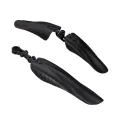 Bicycle Mudguard Set Splash Protection For Front & Rear Mudguard Mtb Mountain Cycle Plastic Mudguard Set -Black To Suit 24"-26"27"-28" Mtb Mountain Cycle Accessories 3 Pcs. - সাইকেল. 