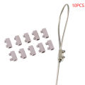 For 1.5mm Wire Rope Suspension Clamps Double Hole Metal Copper Clips Sling Tools BAWEI. 