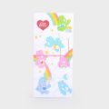 Daiso Korea CareBear Sticker Storage File (30 Pockets) Sticker Collector Photocard Binder Decorating a Diary. 