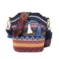 【beauty code store】(NEW)Hippie Shoulder Bag Ladies Vintage Crossbody Purse Vintage Tassel Shoulder Bag Retro Crossbody Bag Handwoven Sling Purse. 
