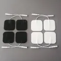 White Physiotherapy Equipments Self Adhesive Electrode Pads For Electronic Stimulators, Ift, Tens,Ems & Pulse Massagers. 