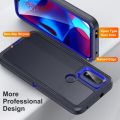 For Motorola Moto G Play 2023 Life Waterproof Rugged PC + Silicone Phone Case.
