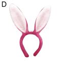 LED Headband Luminous Headdress Bunny Ears Headband Rabbit Headwear for Cosplay Girls Wedding Glow Party Hair Accessories.