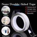 5m Nano Tape Double Sided Tape Transparent NoTrace Reusable Waterproof Adhesive Tape Cleanable Home.