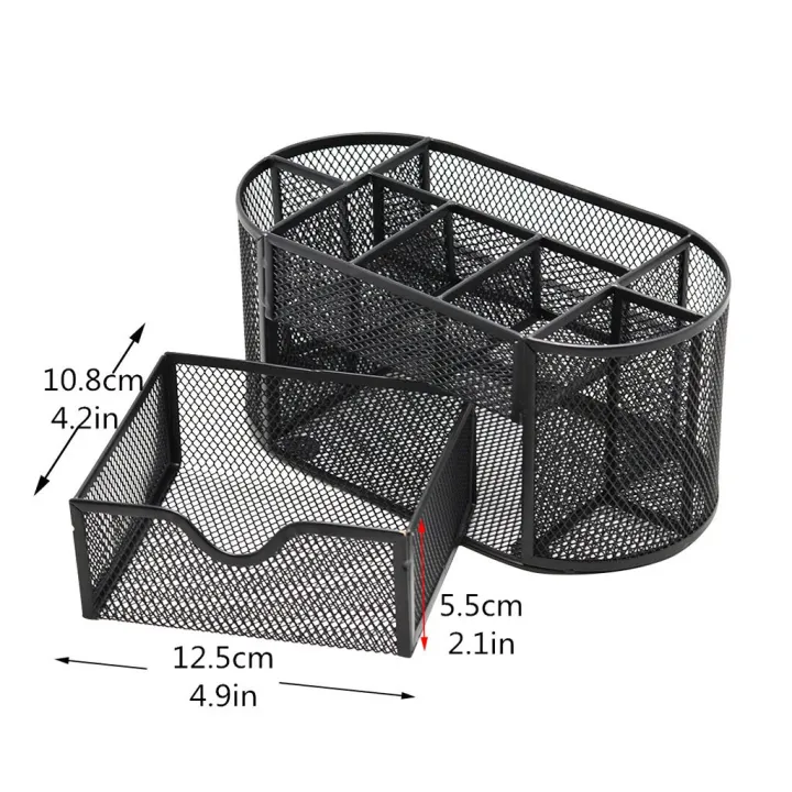 Black%20Metal%20Mesh%20Desk%20Organizer%20Pen%20Stand%20with%20Drawe%20-%20Image%208