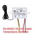DC 12V XH-W3001 W3001 10A 12V 120W Digital Temperature Controller Display Thermostat Control Sensors Switches & Waterproof 10K NTC Probe.