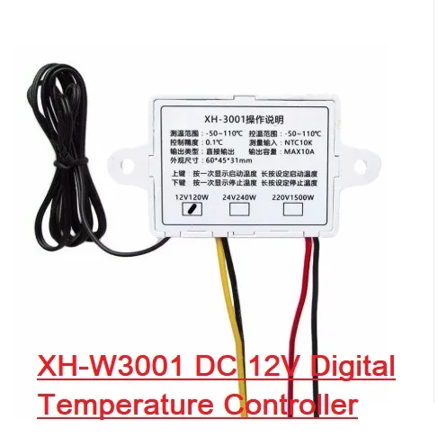 DC%2012V%20XH-W3001%20W3001%2010A%2012V%20120W%20Digital%20Temperature%20Controller%20Display%20Thermostat%20Control%20Sensors%20Switches%20&%20Waterproof%2010K%20NTC%20Probe%20-%20Image%203