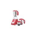 Bajaj Ruby 800-Watt Mixer Grinder with 3 Jars (White/Red). 