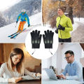 【Solitary waves】Electric USB Heated Gloves Portable 5v Heater Heated Gloves Carbon Fiber Cloth USB Heated Gloves Pad For Working Outing Travel.