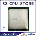 Xeon E5-2660 E5 2660 2.2 GHz Eight-Core Sixteen-Thread CPU Processor 20M 95W LGA 2011. 