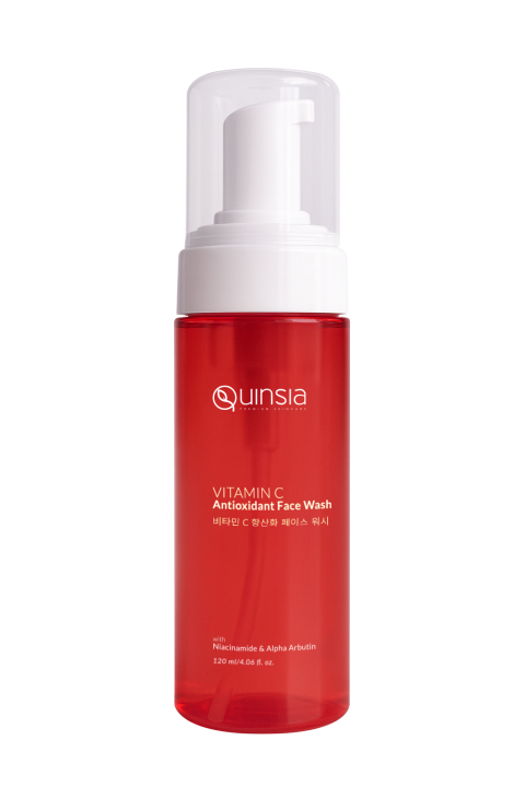 Quinsia Vitamin C Antioxidant Face Wash - 120ml