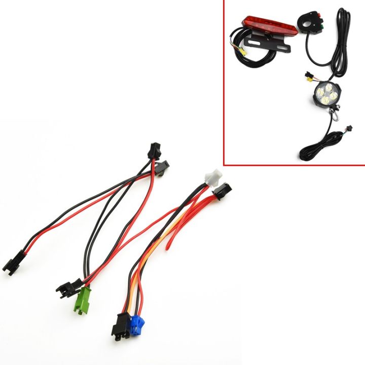 24v-60v%20Cable%20Line%20Rubber%20Electric%20Bicycle%20E-bike%20Headlight%20And%20Tail%20Light%20Cable%20Control%20Line%20Parts%20Durable%20Accessories%20New%20-%20Image%205