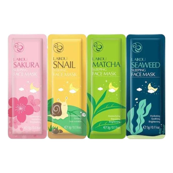 Laikou%20Night%20Care%20Sleeping%20Mask%208%20pcs%203gm%20-%20Image%202