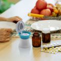 2X Pill Crusher Cutter Splitter Grinder - [3 in 1] - Pill Crusher Pulverizer - Tablet Cutter with Small Pill Box. 