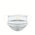 50 White Surgical Face Masks 3ply – Medical Grade Disposable Masks for Daily Use.