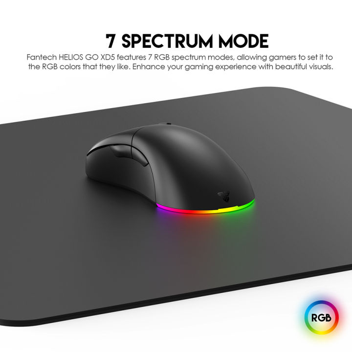 FANTECH%20XD5%20Professional%20Gaming%20Mouse%20PIXART3370%2019000DPI%201000Hz%20400ips%206%20Macro%20Buttons%20RGB%20Mice%20For%20Laptop%20PC%20LOL%20FPS%20Gamer%20-%20Image%203