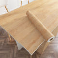 【Hot deal】 1 Roll Pvc Oil-proof Wood Grain Sticker Self-adhesive Wallpaper For Kitchen Countertop Cabinet Table Wall Renovation.