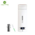 MAYTTO Boiling Water Cup Electric Heating Cup Portable Thermos Bottle 304 Stainless Steel Bottle Vacuum Flask Thermos Bottle 500ML Water Bottle Temperature Display Digital LED Cup. 