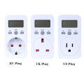 Digital Power Meter Plug-in Socket Electric Wattmeter Energy Monitor Meter LCD Display Household Measuring Socket Analyzer. 