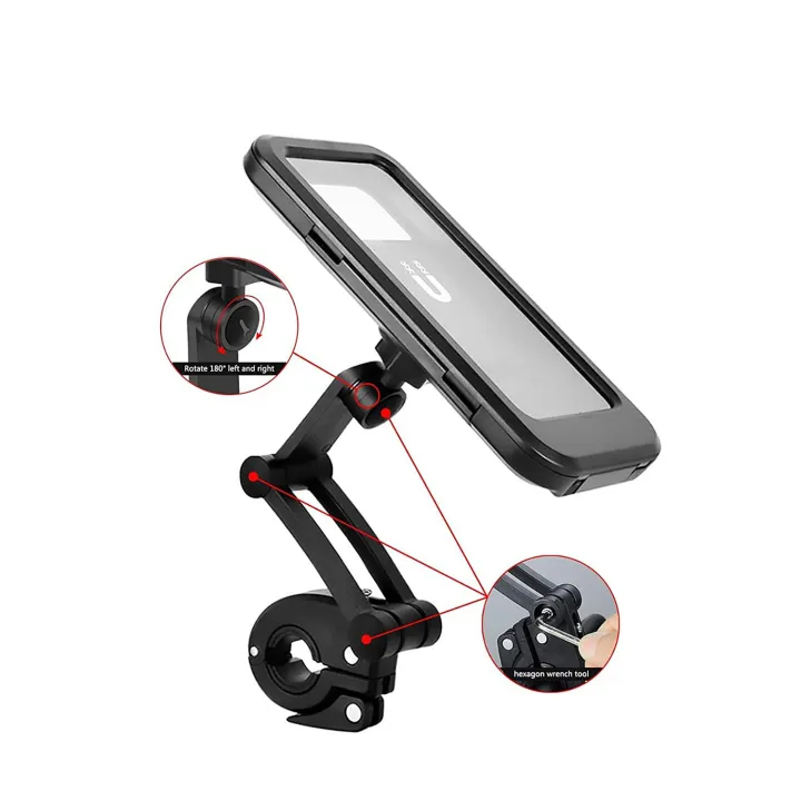 Rain-Proof%20Phone%20Holder%20Bicycle%20Handle%20Waterproof%20Mobile%20Phone%20Holder%C2%A0Portable%20-%20Image%205