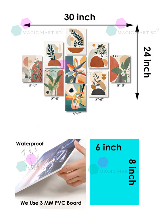 Pvc%20board%20Wall%20Poster%203%20pcs%20Home%20Decoration%20with%203%20mm%20Board%20Most%20Unique%20Combo%20Wallboard%20wall%20decor%20easy%20to%20set%20up%20-%20Image%203