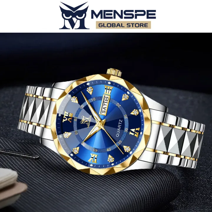 MENSPE%20Men's%20Fashion%20Watch%20Quartz%20Watch%20With%20Diamond%20Calendar%20Watch%2030M%20Waterproof%20Luminous%20Watch%20Quartz%20Watch%20Steel%20Band%20Watch%20Men%20Wrist%20Watch%20With%20Luminous%20Pointers%20-%20Image%204
