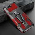 Shockproof Phone Case For iPhone 8 Plus / iPhone 7 Plus Rugged Armor Aluminum Magnetic Stand Metal Anti-fall Cover. 