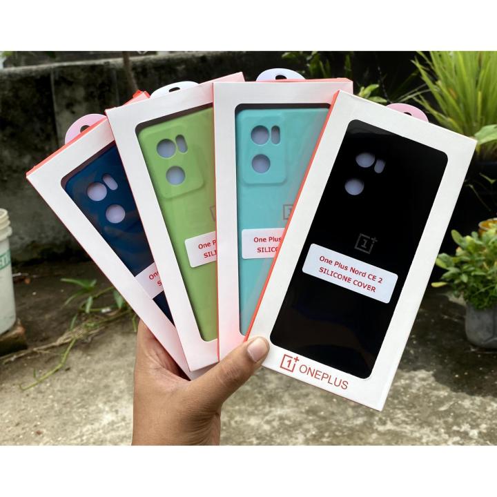 For OnePlus Nord CE 2 luxury silicon protect Back Cover soft case