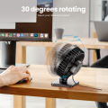 GAIATOP Mini USB Desktop Fan Portable Fan Desktop Office USB Quiet Cooling Fans Three Speed Adjustment Suitable For Home Office. 