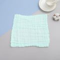 Baby Washcloths Baby Muslin Squares Organic Cotton Soft Skin-friendly Reusable Infant Face Towel Microfibre Baby Towel. 