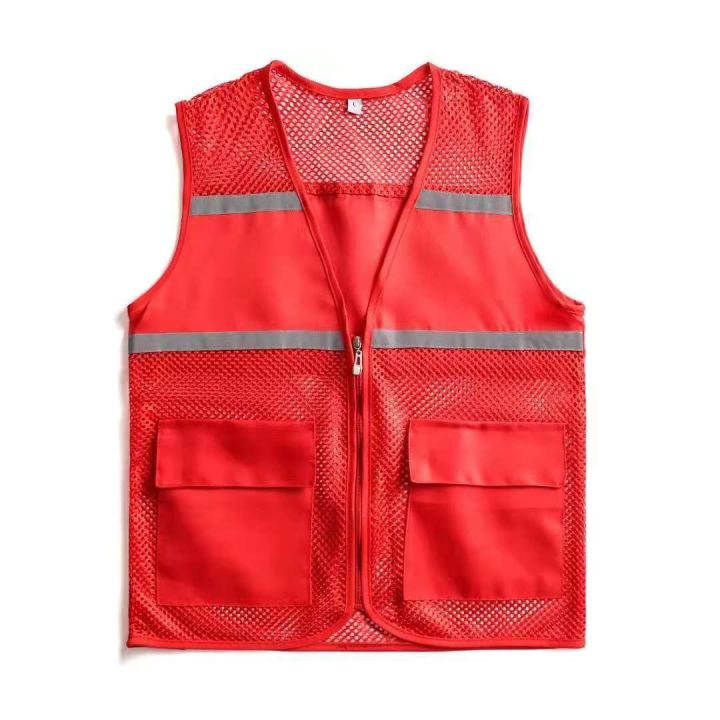 Volunteer%20Vest%20Custom%20PrintinglogoSummer%20Mesh%20Mesh%20Hollow%20Breathable%20Work%20Clothes%20Volunteer%20Activity%20Group%20Clothes%20-%20Image%206