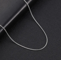Stylish Men Stainless Steel Flat Snake Neck Chain.