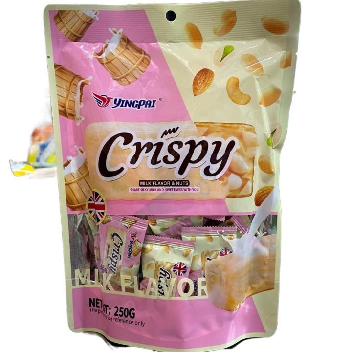 Yingpai Crispy Milk flavor and Nuts - 250g