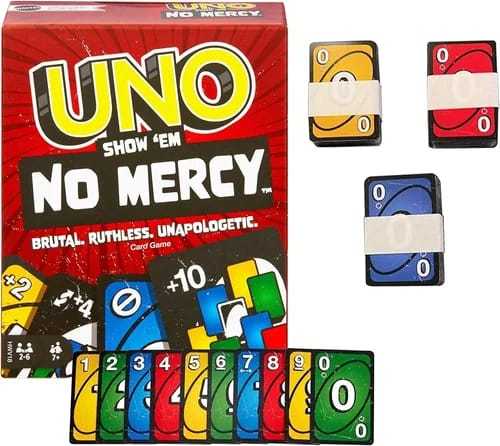 UNO%20No%20Mercy%20Mattel%20Games%20UNO%20Show%20%E2%80%98em%20No%20Mercy%20Card%20Game%20for%20Kids,%20Adults%20&%20Family%20Parties%20and%20Travel%20With%20Extra%20Cards,%20Special%20Rules%20and%20To%20-%20Image%203