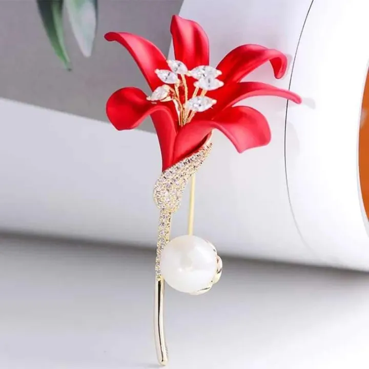 Red%20lily%20brooch%20Simple%20Rhinestone%20Big%20Brooch%20Pin%20/%20Women's%20brooches%20party%20pins%20Badge%20for%20girls%20Light%20proo.%20-%20Image%203