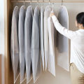 RHS Online Clothing Dust Cover Household Coat Transparent Waterproof Suit Cover Clothes Storage Hanging Bag.