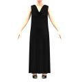 Timeless Elegance: Luxe Silk Maxi Dress with Cowl Neck.