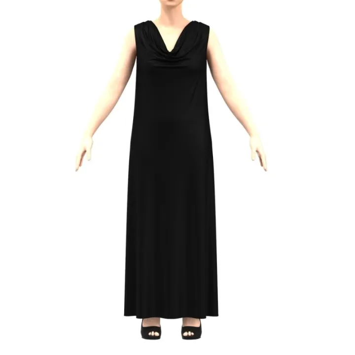 Timeless%20Elegance:%20Luxe%20Silk%20Maxi%20Dress%20with%20Cowl%20Neck%20-%20Image%204