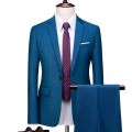 Mens Business Casual Suit 6XL Suit Jacket With Pant Candy Colors Slim Fit Formal Work Wedding Dress White Pink Red Suits 2 Piece. 