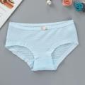 Cotton School Girls Cotton Summer Panties Waist Panties Kids 5pcs/batch Girls cotton summer low underwear. 