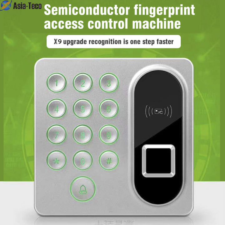 Biometric Fingerprint Access Control RFID Keypad Card Reader Door Lock System 125KHZ 200 User