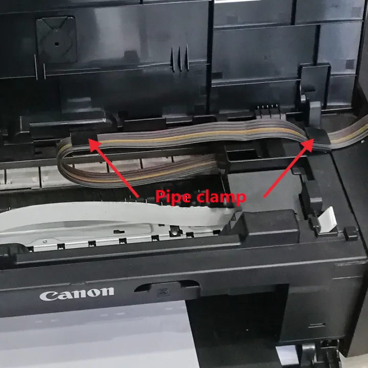 Printer%20connected%20to%20the%20pipeline%20clamp%20small%20black%20buckle%20pipeline%20buckle%20-%20Image%202