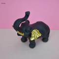 Resin Elephant Figurine Sculpture Fengshui Ornament for Housewarming Gift.