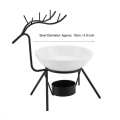 Essential Oil Burner Deer Shape Iron Aroma Candle Holder Home Decoration.